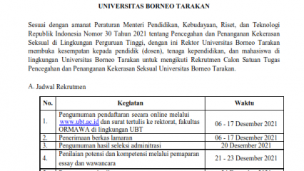 PENGUMUMAN PERPANJANGAN