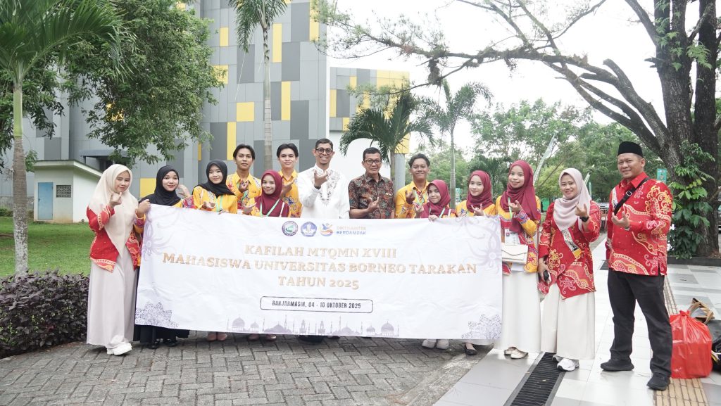 Universitas Borneo Tarakan Kirim 9 Mahasiswa ke MTQMN XVIII 2025,  Rektor UBT Hadiri Pembukaan di Universitas Lambung Mangkurat