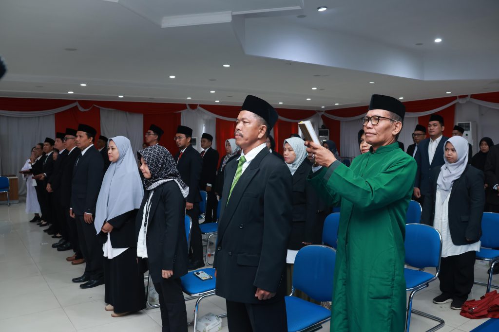 Perkuat Tata Kelola Menuju Entrepreneur University, Rektor UBT Lantik Pejabat Struktural dan Fungsional