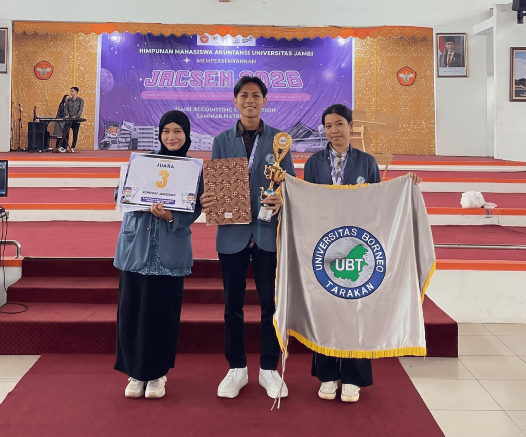Mahasiswa Akuntansi UBT Raih Juara 3 Olimpiade Akuntansi Nasional di Universitas Jambi