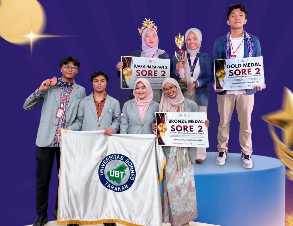 Mahasiswa Universitas Borneo Tarakan Borong Tiga Penghargaan Bergengsi di Ajang Nasional SORE Competition 2 Yogyakarta